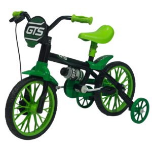 Bicicleta de paseo R12 GTS con cantimplora verde