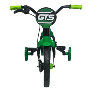 Bicicleta de paseo R12 GTS con cantimplora verde