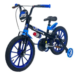 Bicicleta de paseo R16 con cantimplora GTS azul